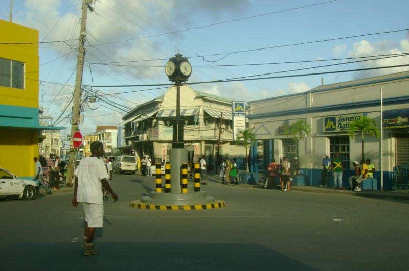 Bay and hills near Port Antonio
